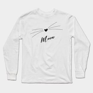 Meow Long Sleeve T-Shirt